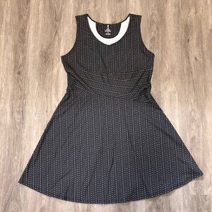Prana Women's Size XL Athletic Dress Multi Tone Gray Neutral Workout Activewear